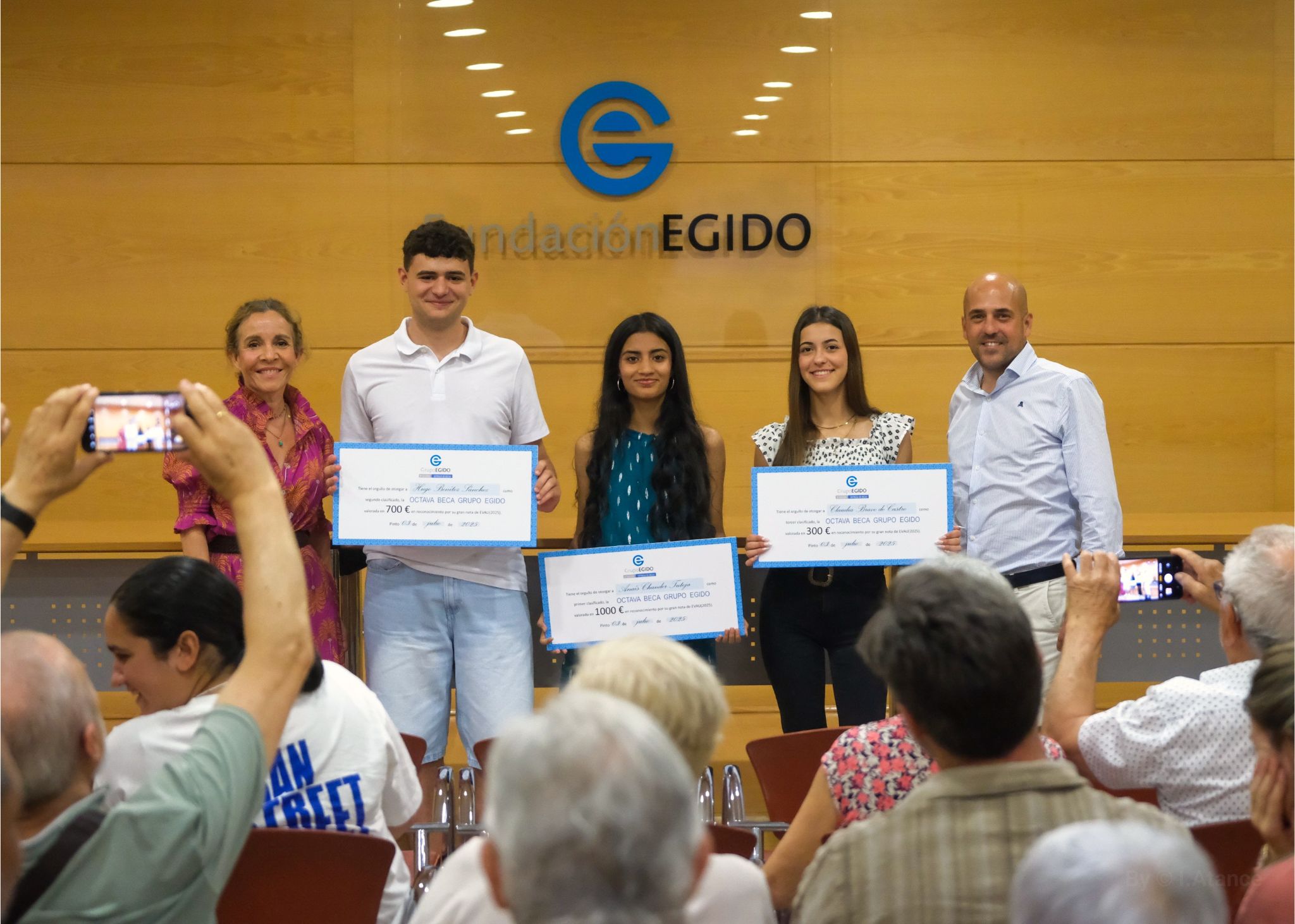 La fundación Egido acoge la entrega de la VIII Beca Grupo Egido
